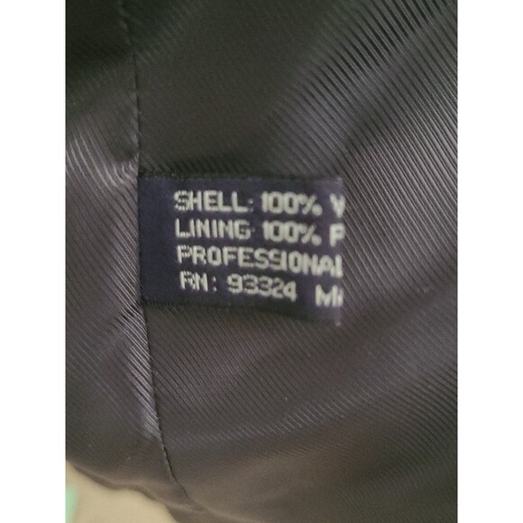 ADOLFO Lambswool TWEED Sport Coat Mens 44R Gray Herringbone Fleck Blazer Jacket - Picture 10 of 16